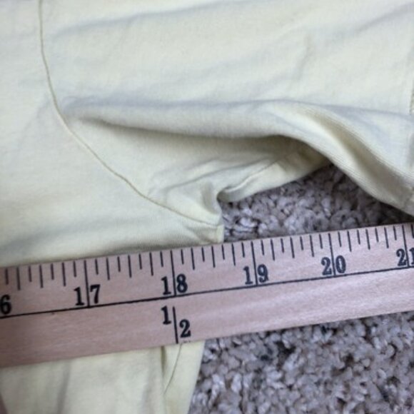 Southern Tide Yellow Pocket T-Shirt Sz Small S Frat Preppy Fishing Flipjack - Picture 6 of 9